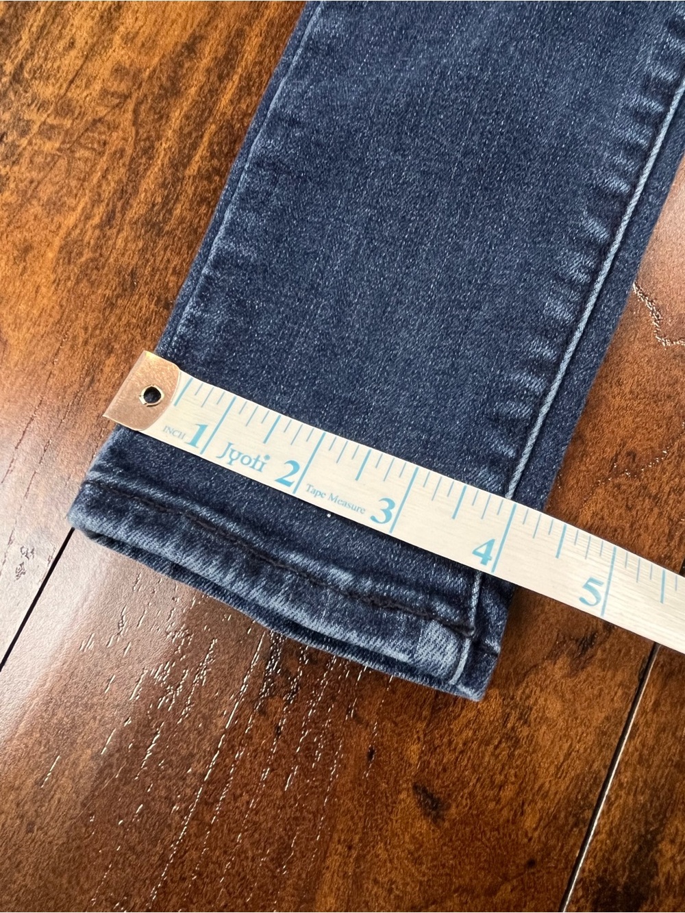 American Eagle Super Stretch Hi-Rise Jegging Blue Denim Women's Size 6 X-Long. - Picture 11 of 14